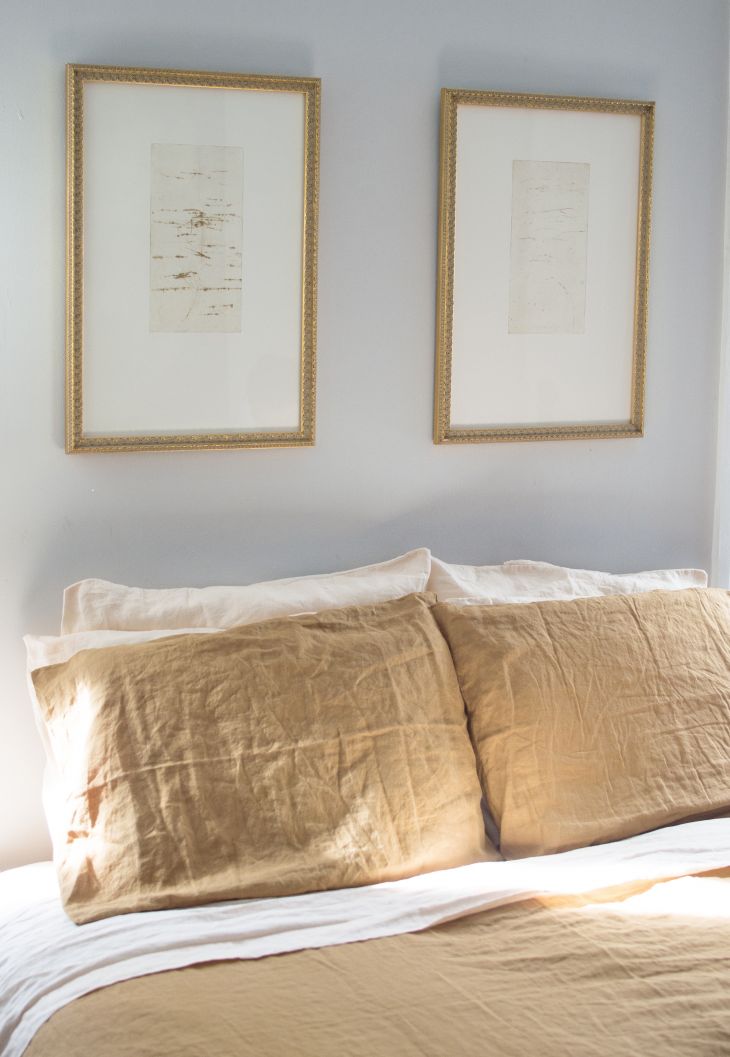 100% linen bedding